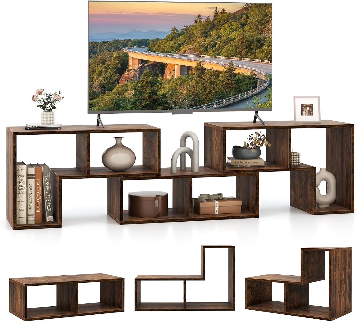 Our Take on the Giantex Free-Combination TV Stand: Versatile & Stylish