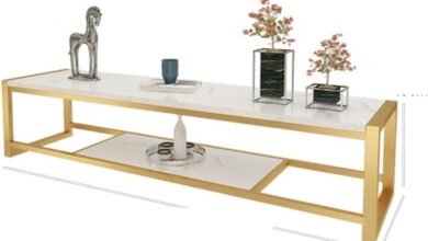 Our Take on the Marble & Iron TV Cabinet: Stylish Storage Solution