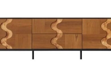 How We Enhanced Our Living Room with a Solid Wood Retro TV Stand