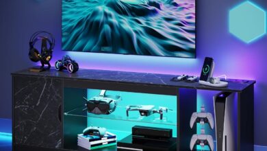 How We Customized Our Gaming Setup with the Bestier TV Stand