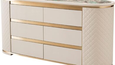 Our Take on the Minimalist Slate TV Stand with Smart Storage