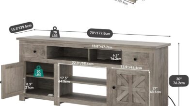 Our Honest Take on the YITAHOME 70″ Farmhouse TV Stand