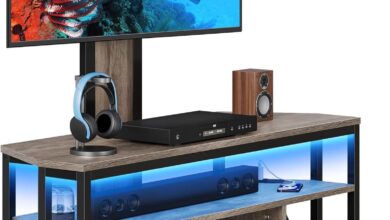 Our Honest Take on the YITAHOME 65″ TV Stand with LED and Mount