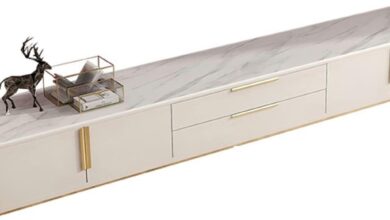 How Our Modern TV Stand Transformed Our Small Living Room Space