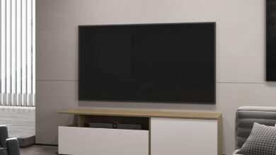 Our Honest Take on the Oak & White TV Stand with Smart Storage