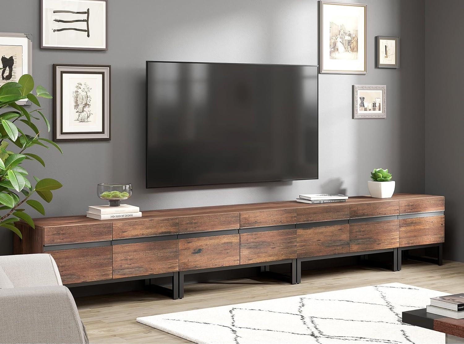 WAMPAT TV Stand Review: Spacious, Sturdy, and Stylish for Us