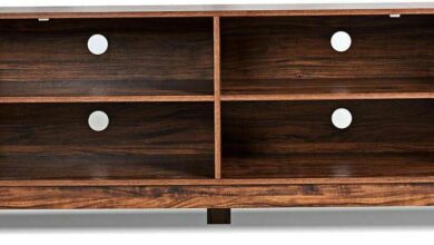 Our Honest Take: Sleek Wood Grain 58″ Modern TV Stand Review