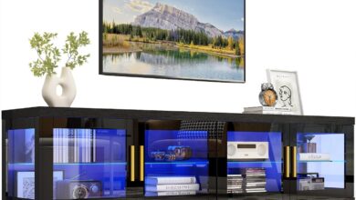 Our Honest Take on the 71IN LED TV Stand: Style Meets Function