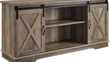 Our Take on the Walker Edison Richmond Farmhouse TV Stand: Stylish & Functional