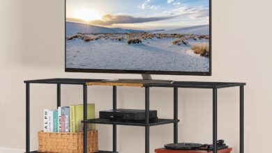 Our Take on the 50″ Industrial TV Stand: Stylish and Sturdy Storage