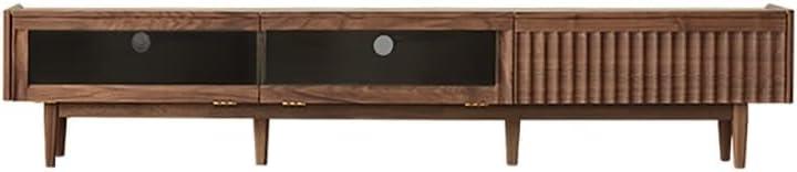 Our Take on the 210cm Rustic Walnut TV Stand with Ample Storage