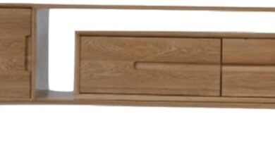 How Our Modern TV Stand Changed Our Living Room Storage Game