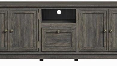 Our Honest Take on the Farmhouse TV Stand for TVs Up to 75