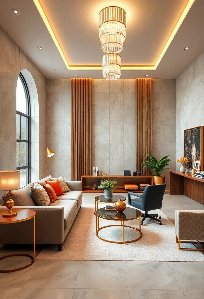 29 Stunning Luxury Home Office Ideas with Elegant Gold Finishes for Stylish Professionals