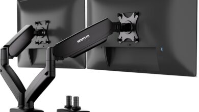 How the Mount-It! Dual Monitor Mount Transformed Our Workspace