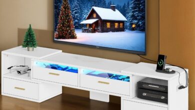 How Our DWVO TV Stand Transformed Our Living Room Setup