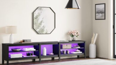 Our Take on the WAMPAT LED TV Stand: Stylish, Spacious, and Smart