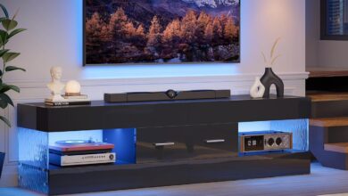 Our Take on the Bestier TV Stand: Sleek, Sturdy, and Stylish