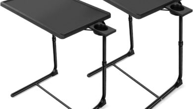 How We Found Comfort with HUANUO’s Adjustable TV Tray Set