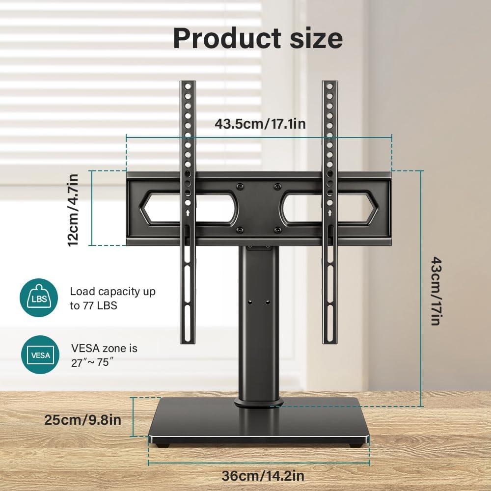 Finding Our Perfect ⁤Fit:‌ Review ​of BFTOU's Adjustable ‍Universal TV Stand