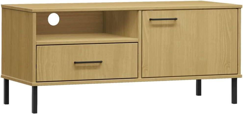 How We Upgraded Our Living Room with Youuihom's Pine TV Stand