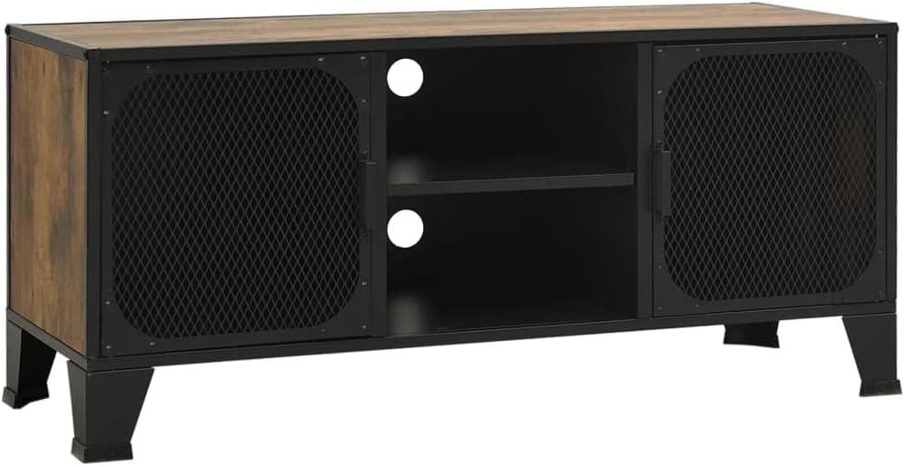 Our Take on the MADALIAN Rustic Brown TV Cabinet: Stylish & Sturdy