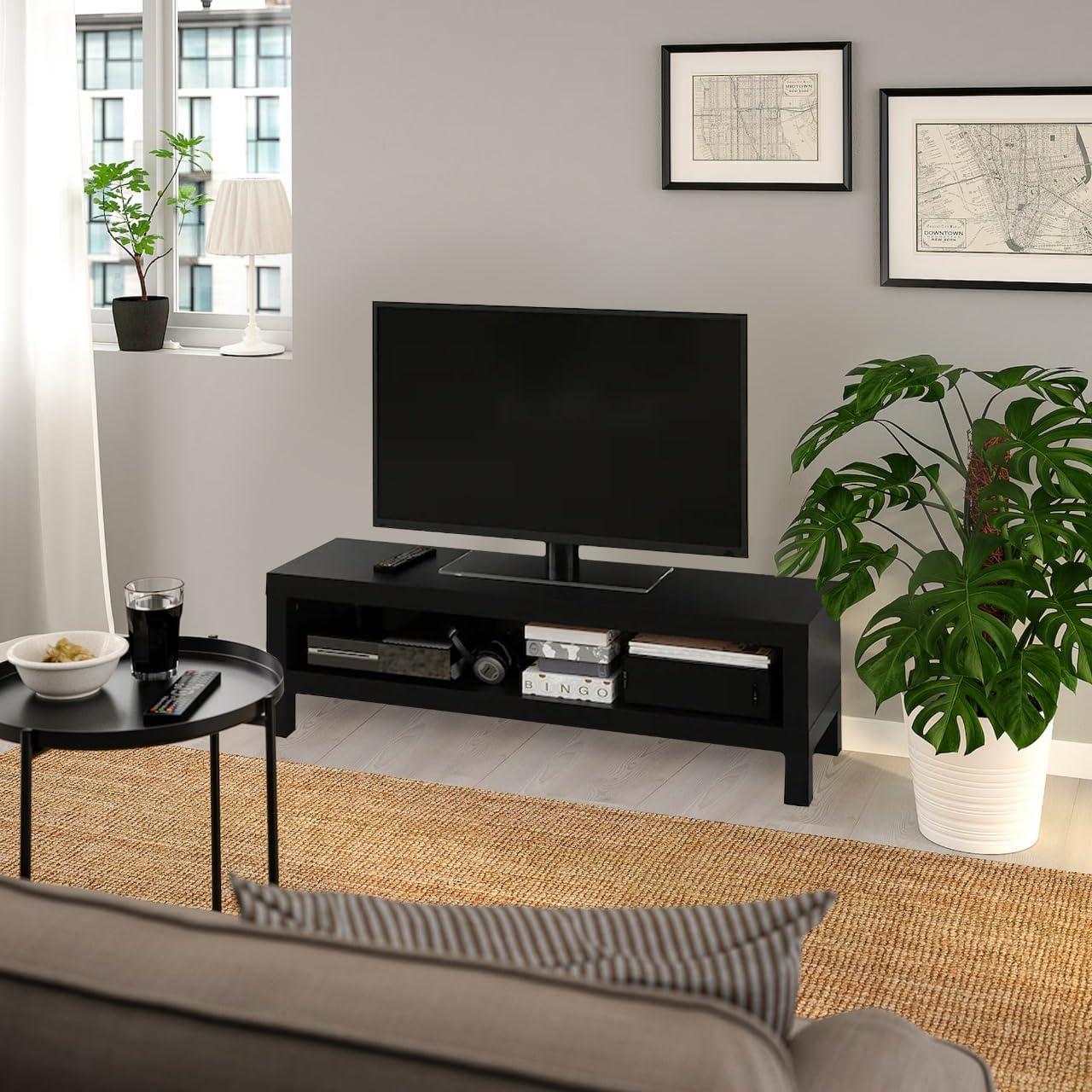 Our Honest take on the Sleek Black TV Stand for 45