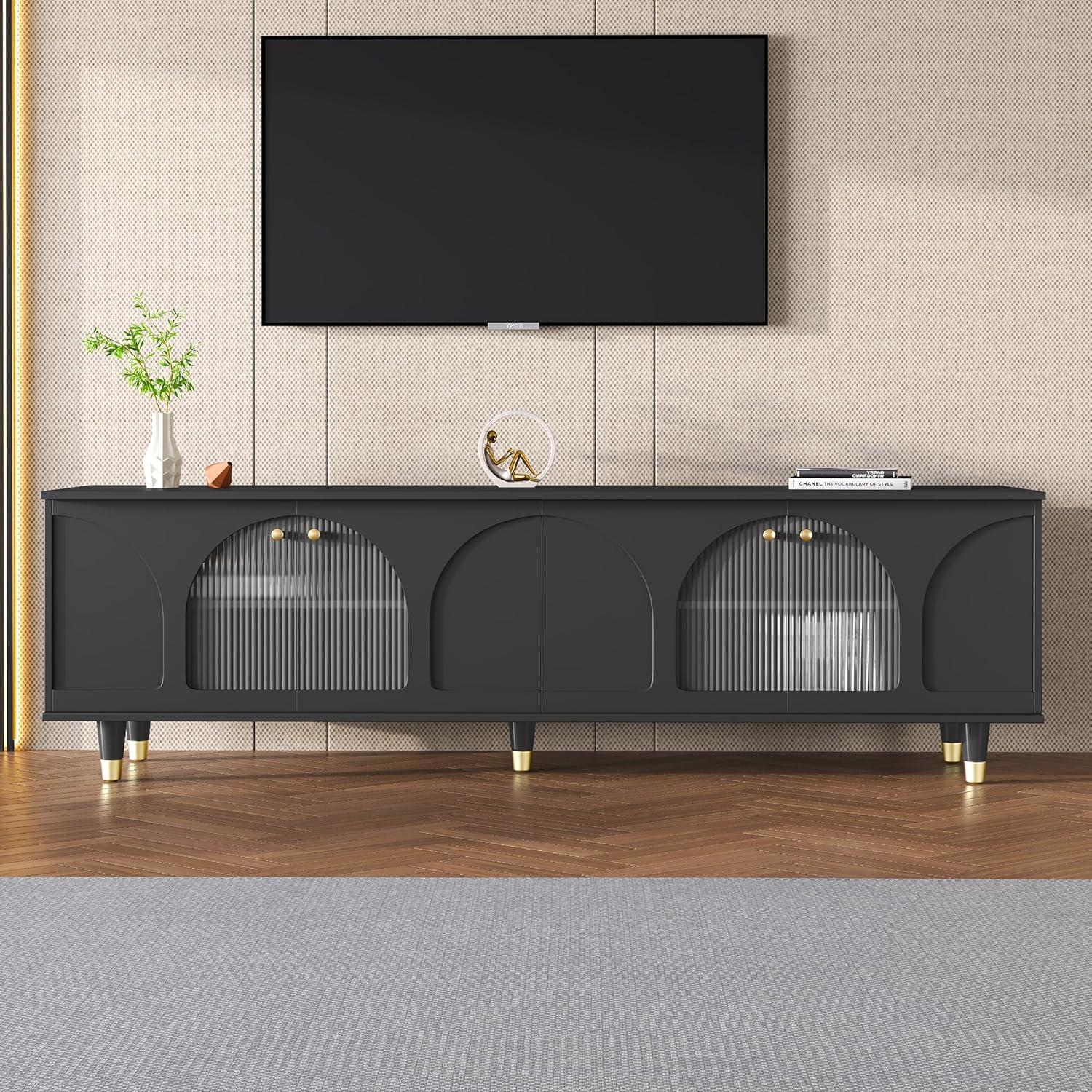 Our Take on ‌the Modern Arch TV Stand for 75