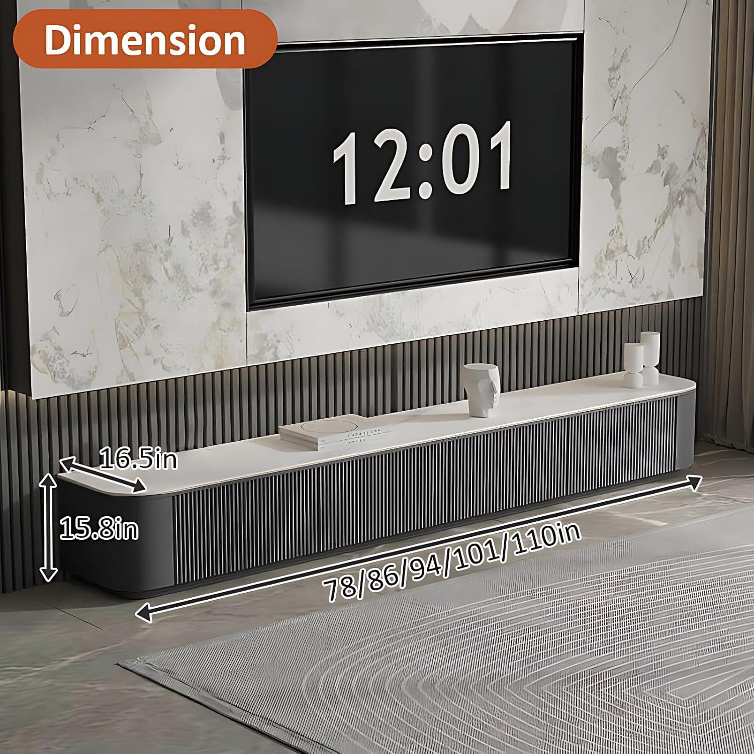 Why We're Impressed by the TIZAZO Minimalist TV Cabinet