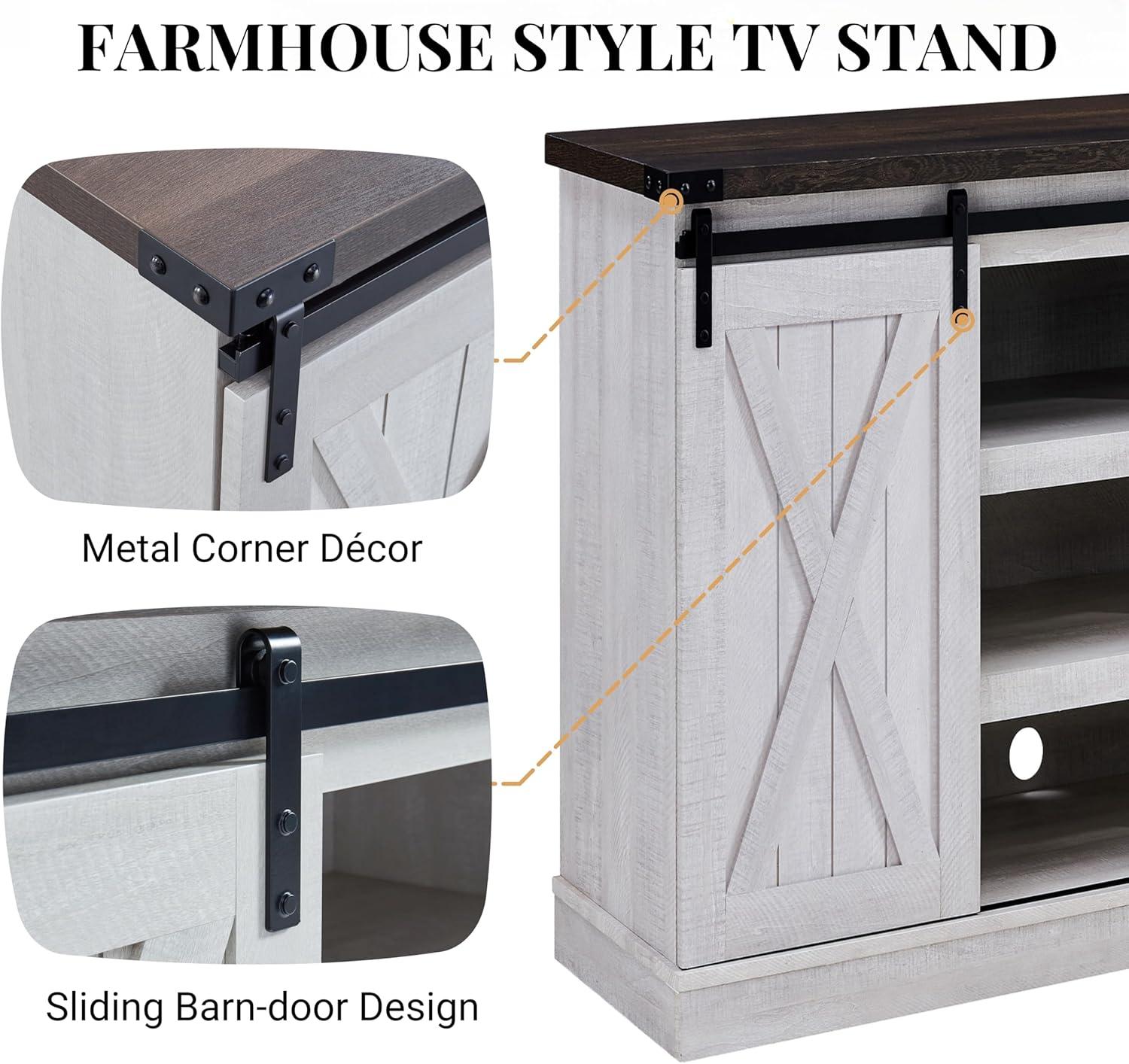 Our Honest take on the EDYO LIVING Farmhouse TV Stand for 65