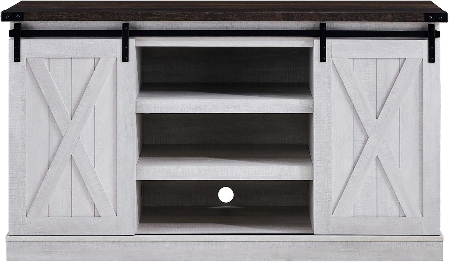 our Honest Take on the EDYO LIVING Farmhouse TV Stand for 65