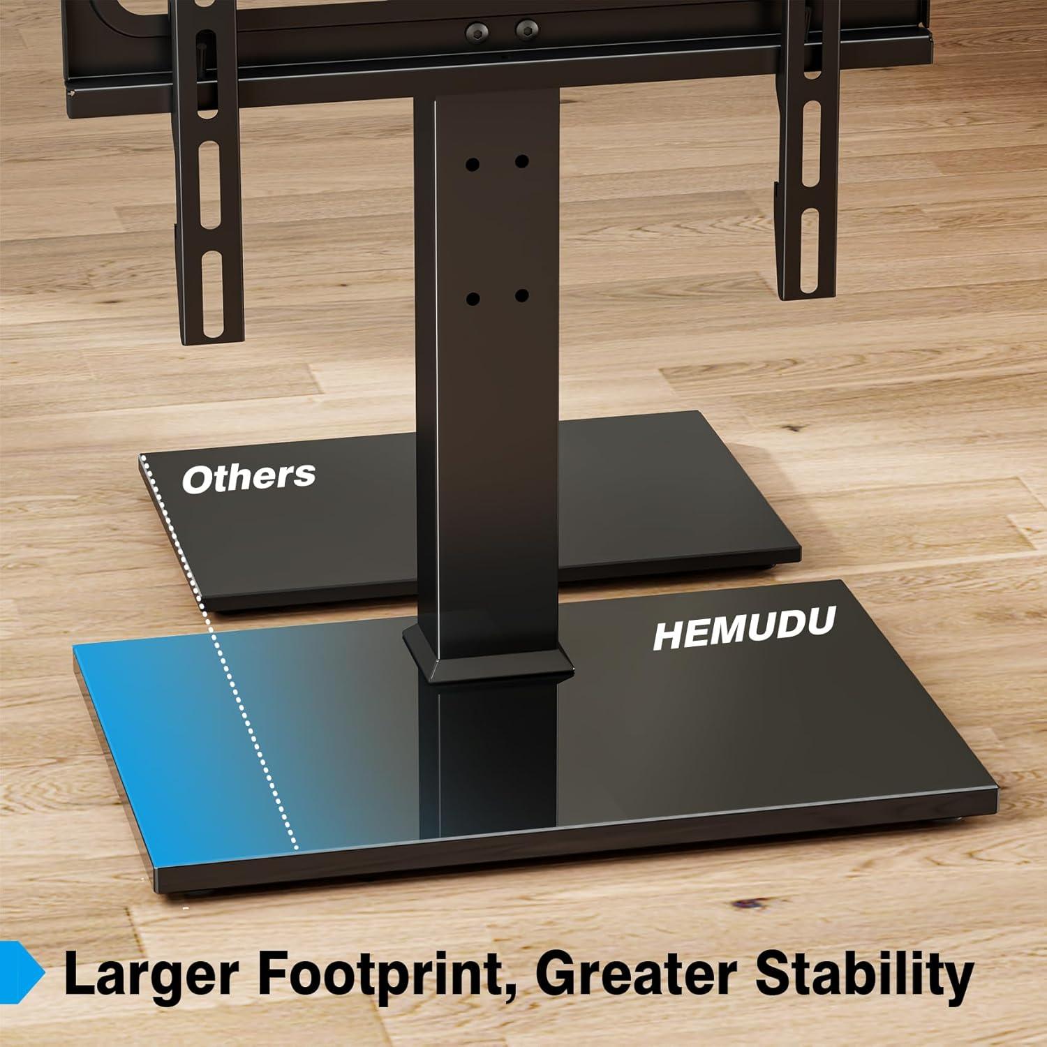 Why We Trust HEMUDU's Adjustable Universal TV Stand