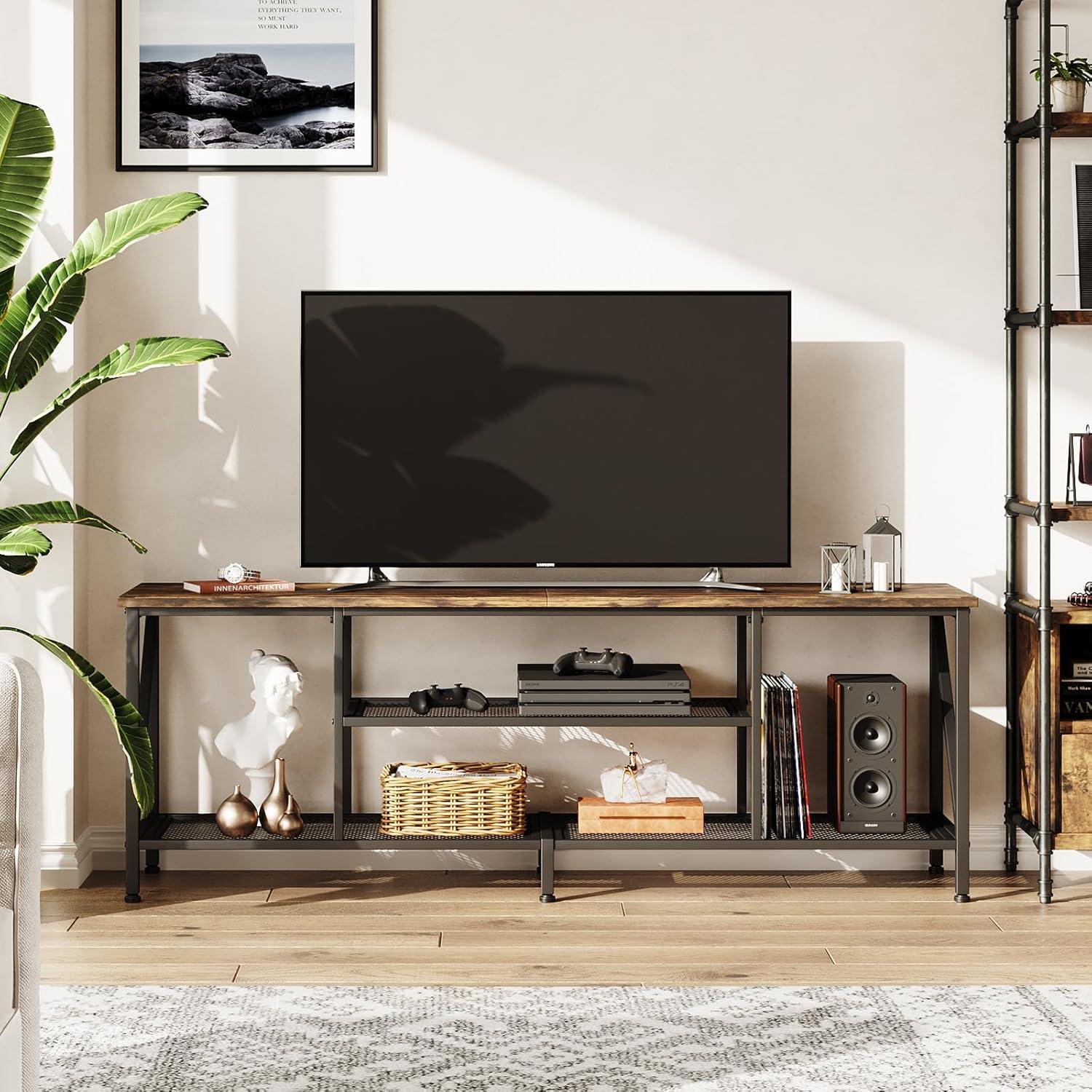 Our Honest ⁤Take: Stylish & Spacious TV​ Stand ‌for Up​ to 70