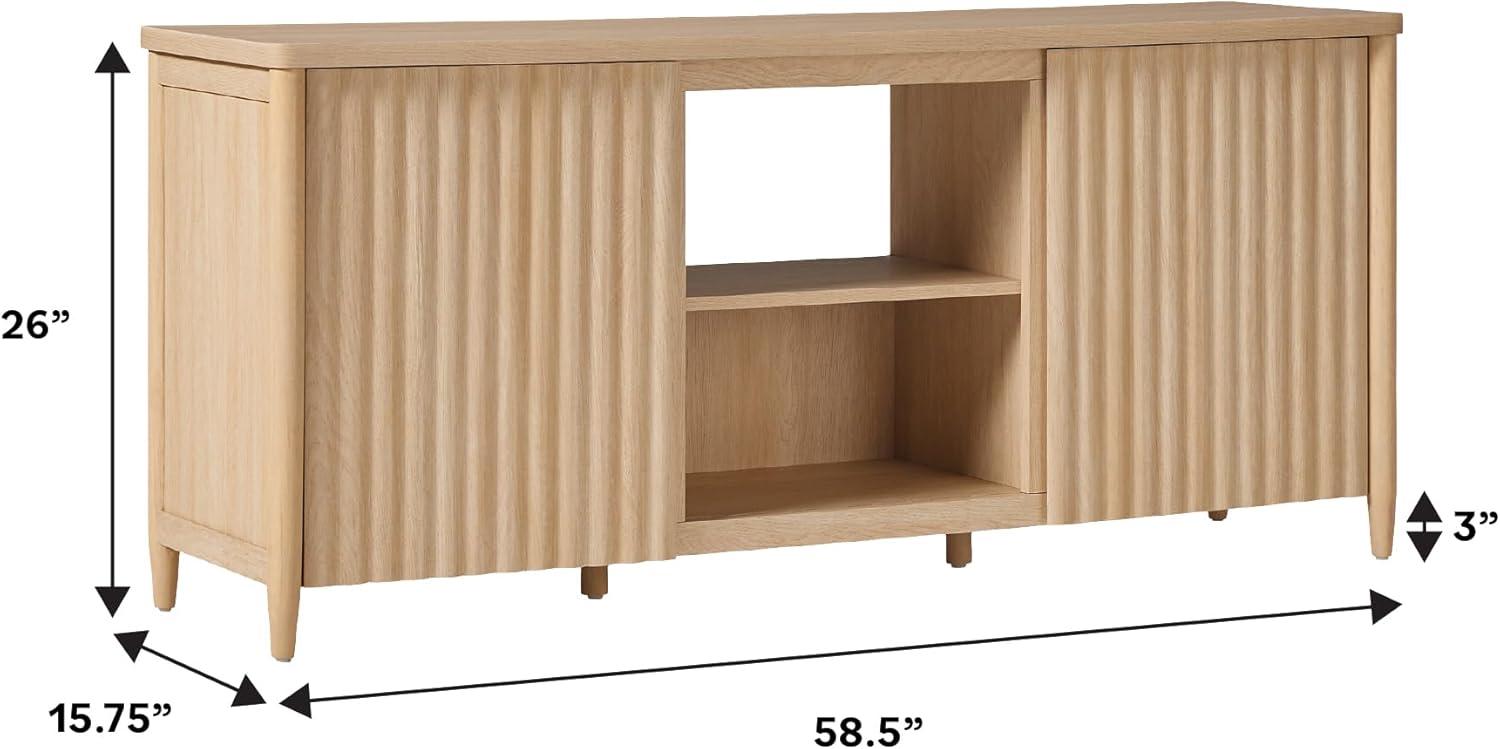 Why We Love the Walker Edison Scandinavian TV Stand's Sleek Design