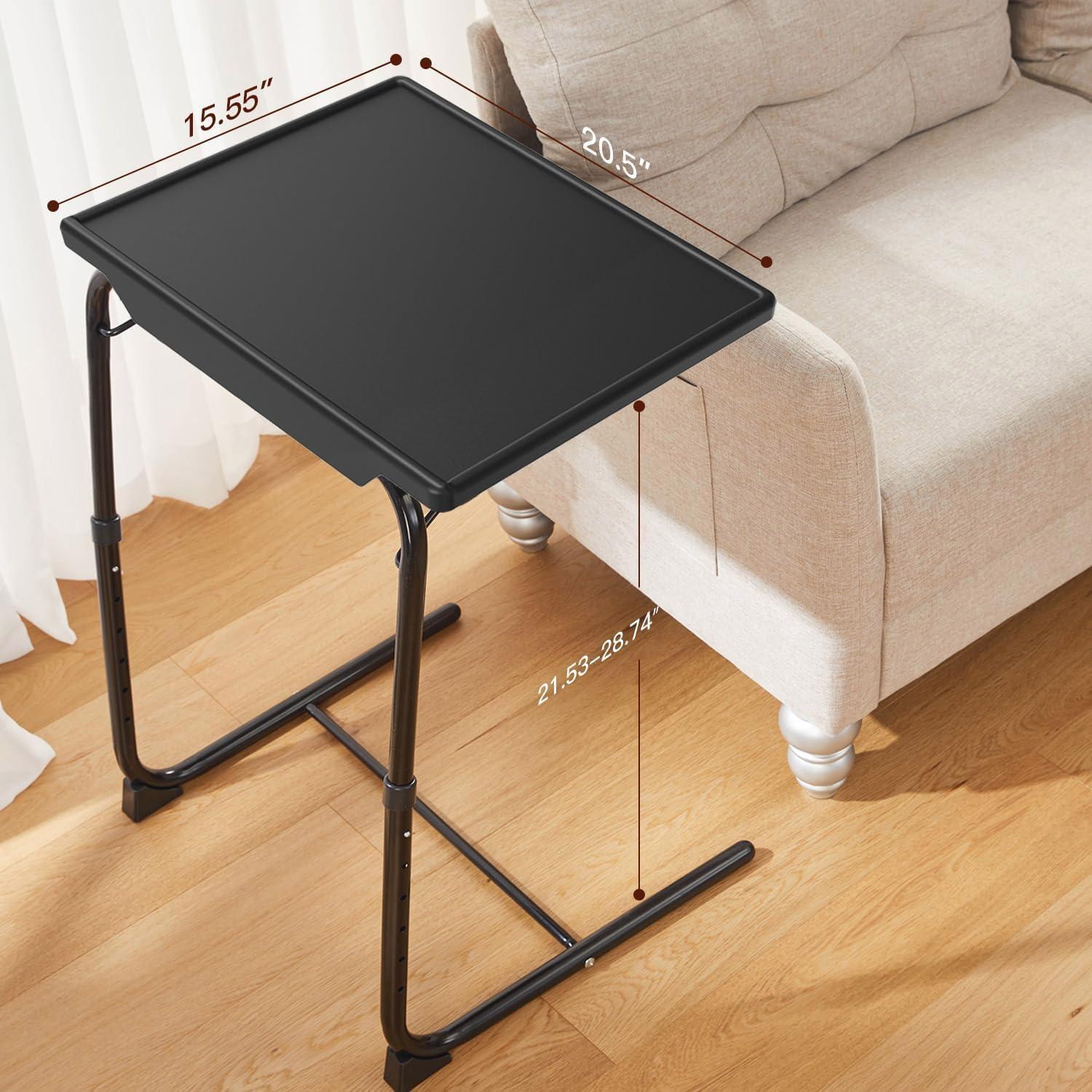 How we Found Comfort with HUANUO's Adjustable TV Tray Set