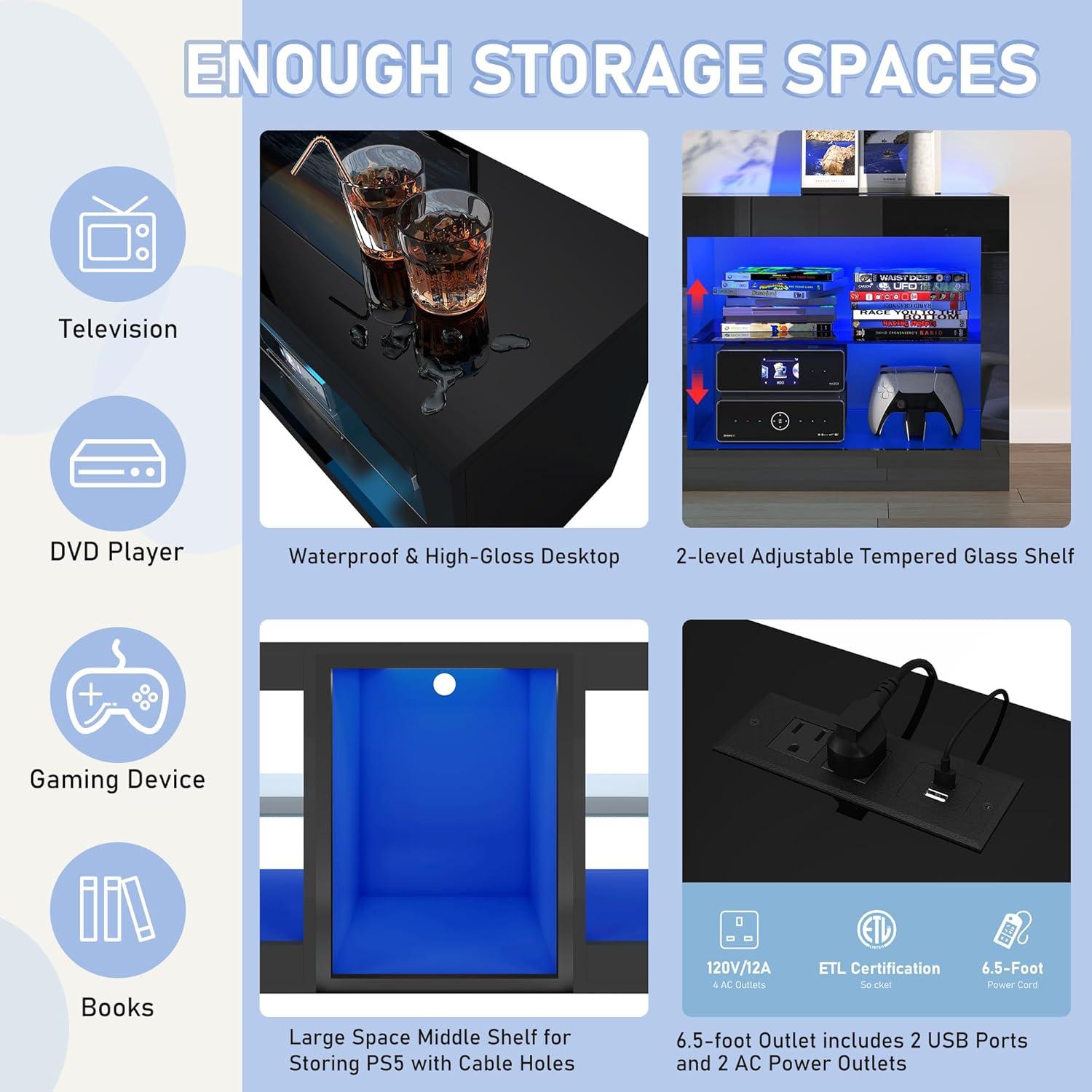 How We Enhanced Our Living Room with Vinctik's LED TV Stand