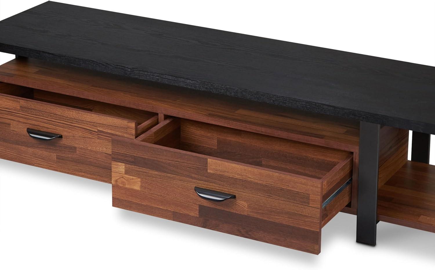 why We Love This Walnut⁤ & Black TV Stand for Our ‌living room