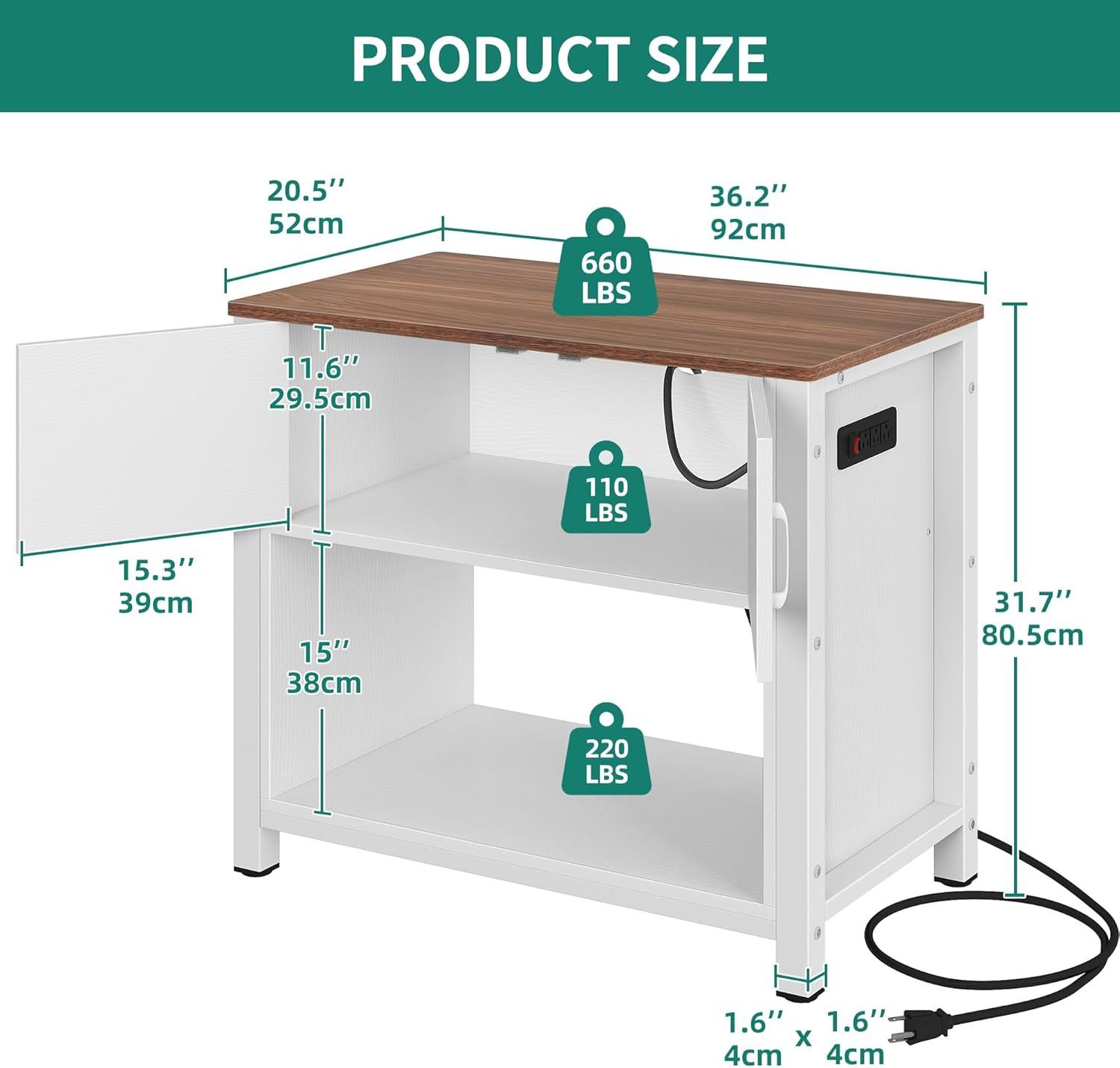Why We Love the YITAHOME Farmhouse TV Stand: Stylish & Sturdy