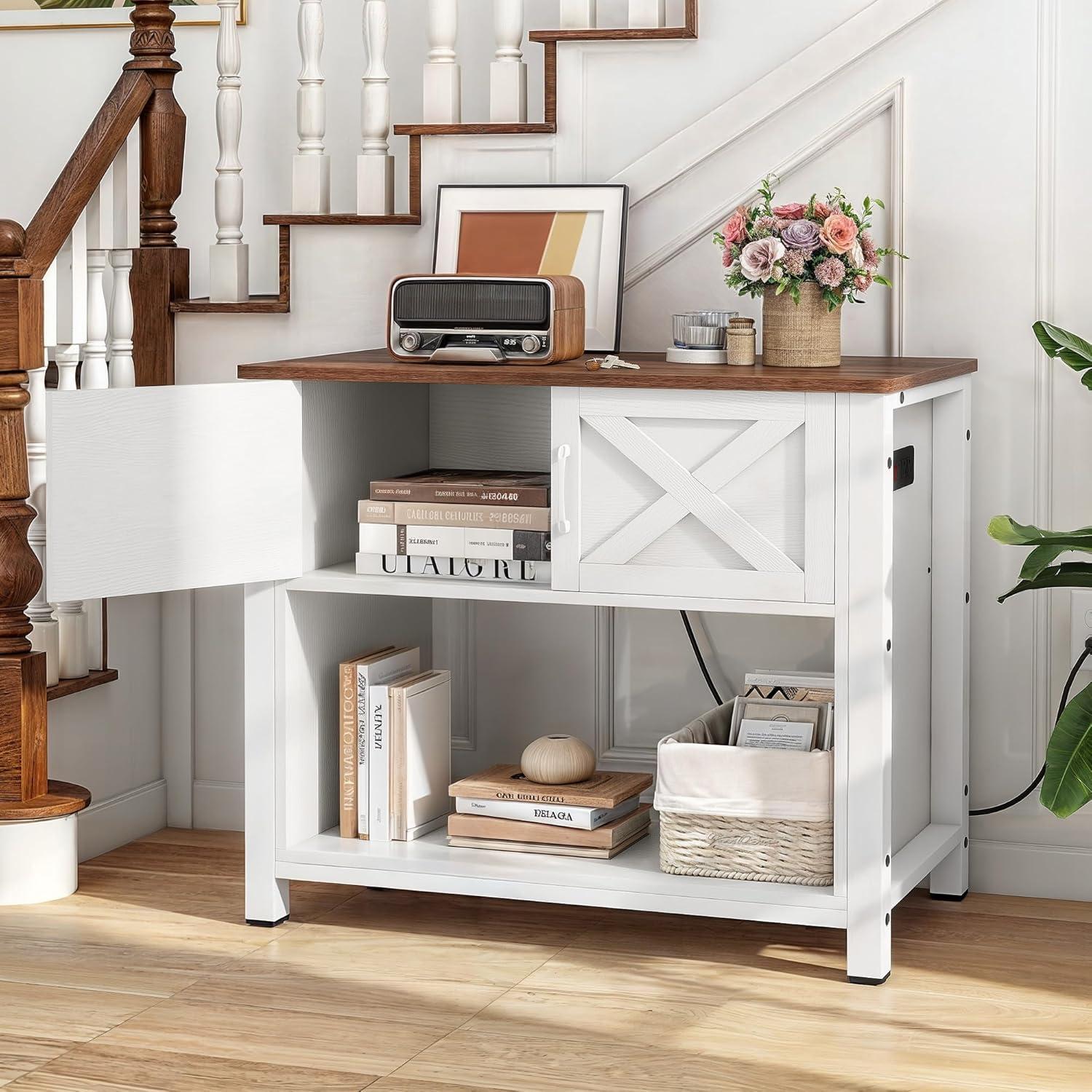 Why We Love the YITAHOME Farmhouse TV Stand: Stylish & Sturdy
