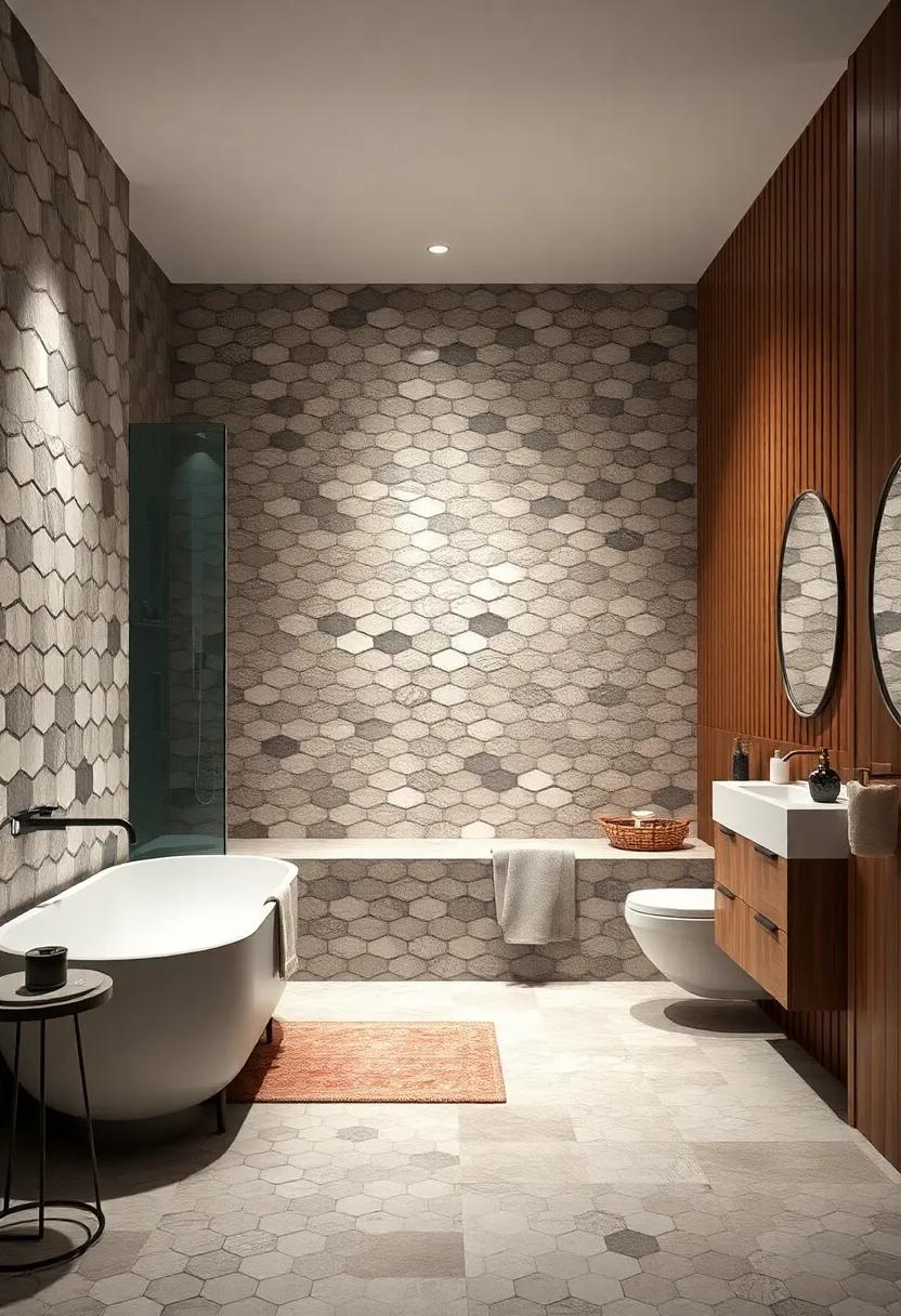 Unique Shapes: Experiment with unconventional shapes, such as hexagons or fish scales, for an eye-catching design element