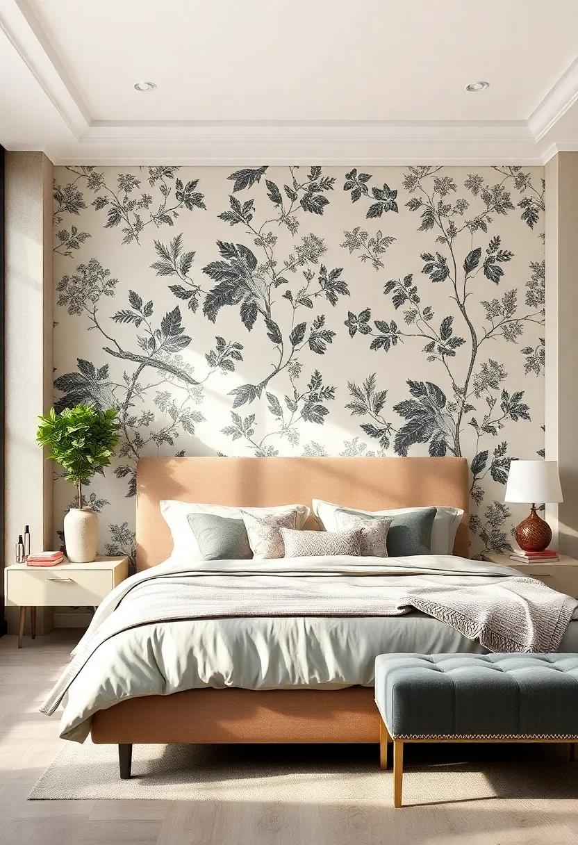 Classic Toile: Embrace timeless elegance with toile fabric that features⁤ scenic and pastoral motifs, lending a sophisticated air to your accent wall