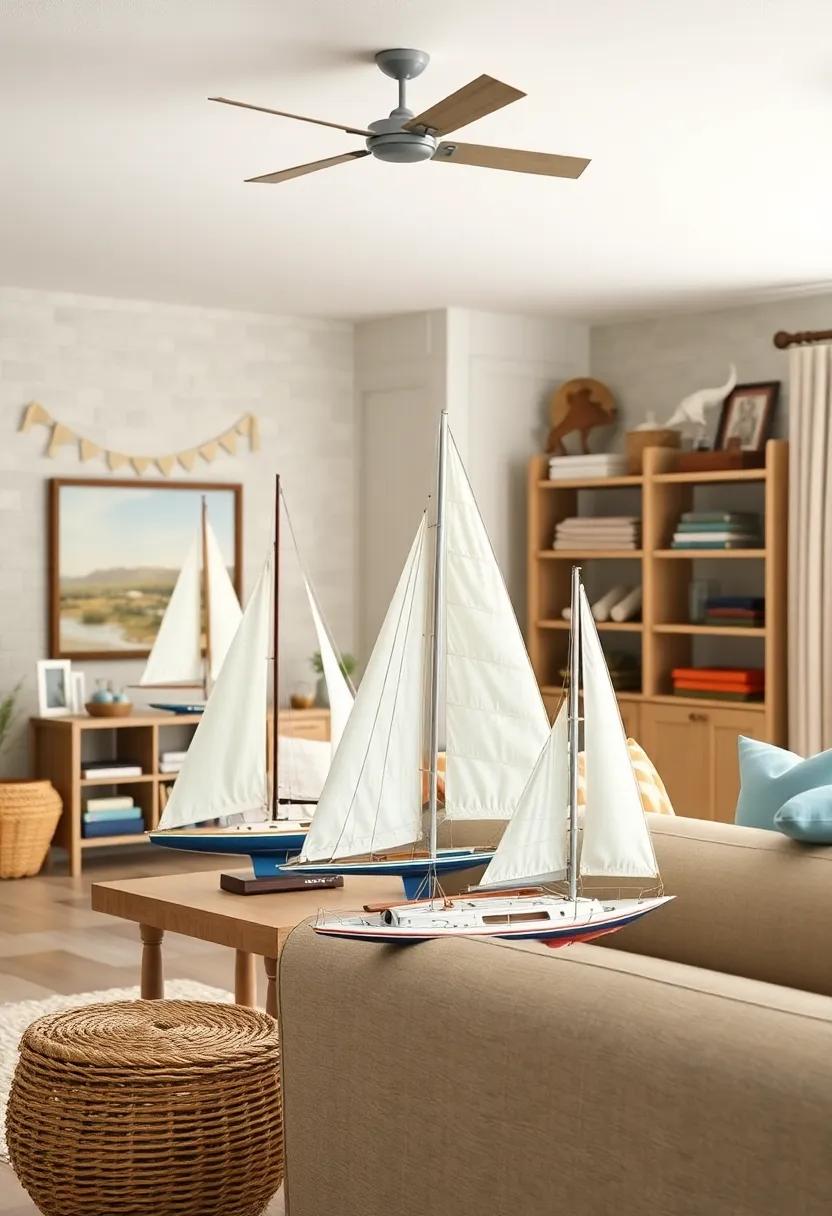 Vintage Sailboat Models: Display miniature sailboat ‍models on shelves or desks, igniting imaginations and serving as⁣ sources of inspiration for young sea adventurers