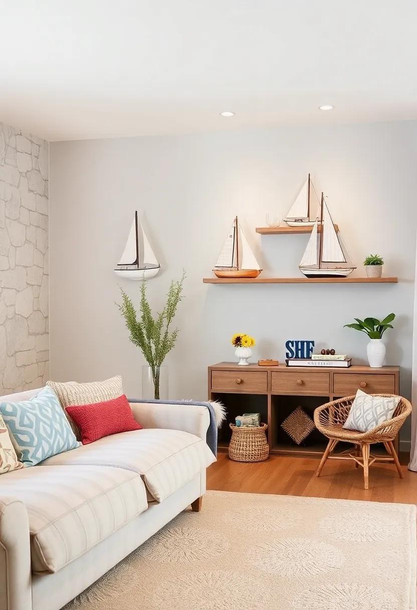 Toy Sailboats: Create a‍ charming display​ for your‌ child’s toy sailboats on floating ⁣shelves, ⁤merging ​playtime with decor in ‌a delightful manner