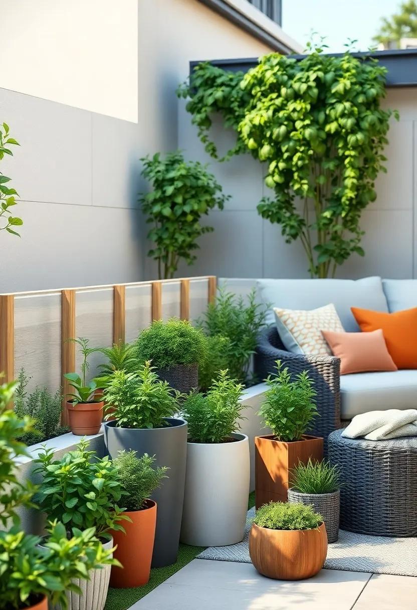 experiment with Container Gardens: Grow herbs in various⁤ stylish⁤ containers that fit your décor ​aesthetic, ​making easy mobility for sunlight access