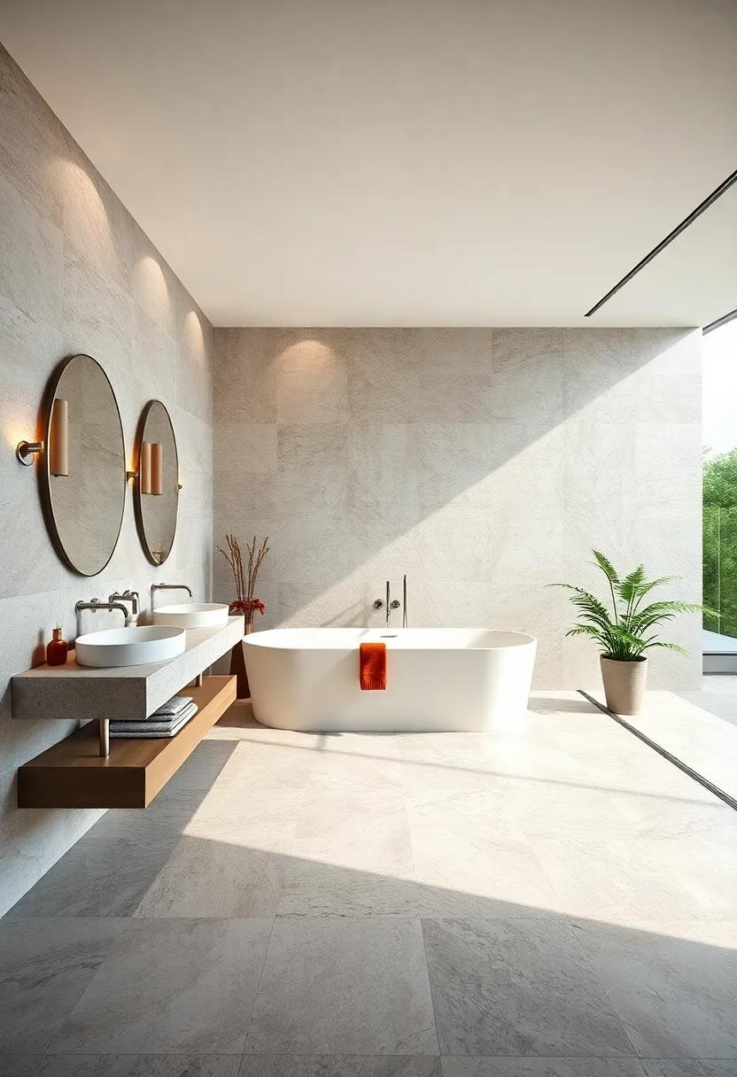 Spa-Like Serenity: Discover tiles that ​mimic ‌the ‍delicate textures of natural ‌spa stones,creating an immersive ⁣experience that prioritizes relaxation ​and ⁣rejuvenation