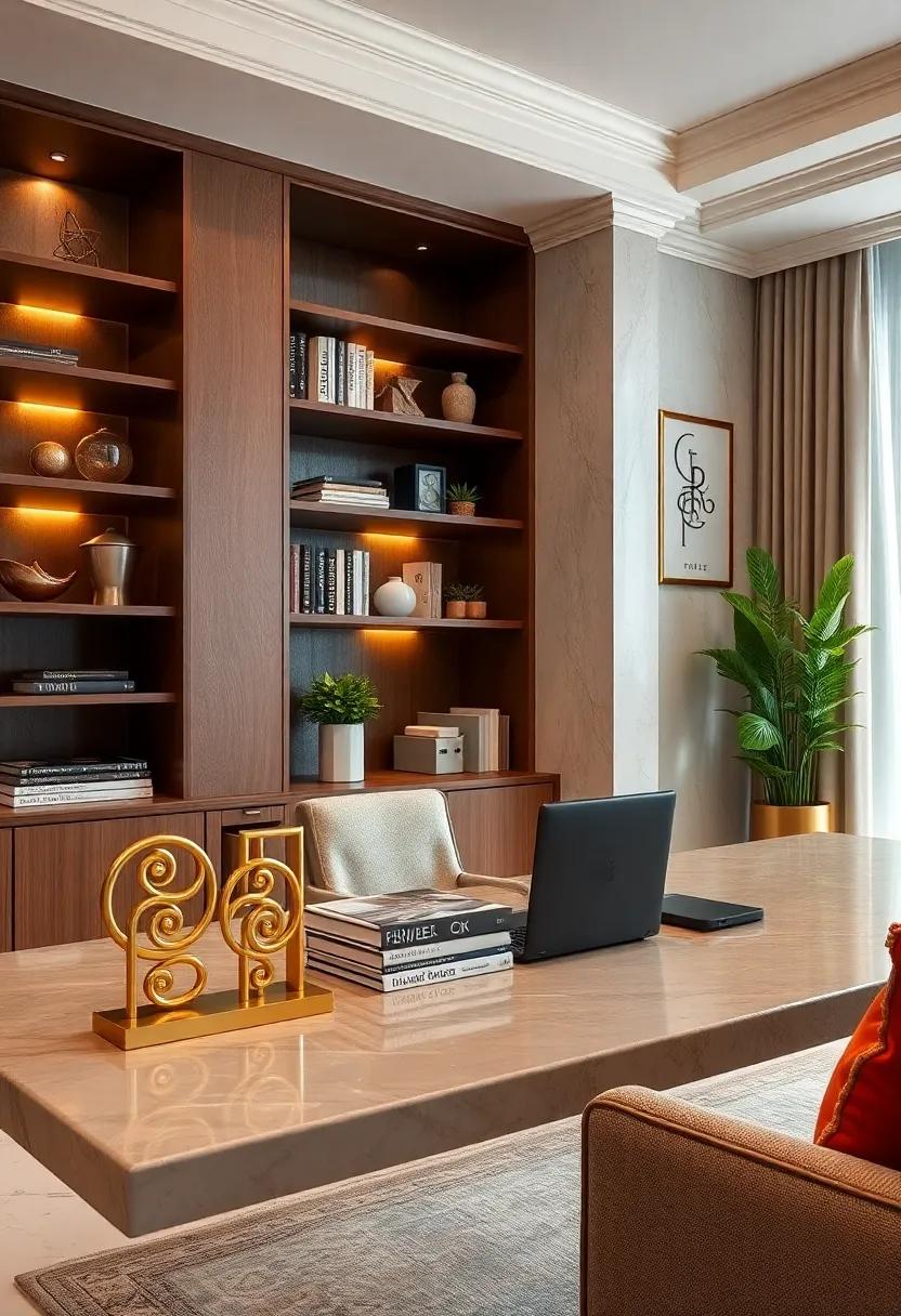 Timeless Gold Bookends: Choose elegant bookends with intricate gold designs for ⁢bookshelves,⁢ marrying‌ functionality with luxurious styling to showcase ‌your collection