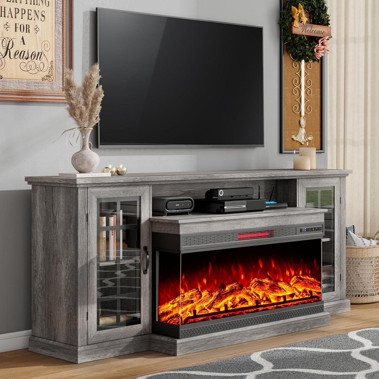 Our Honest Take On The 75 Fireplace Tv Stand With Storage