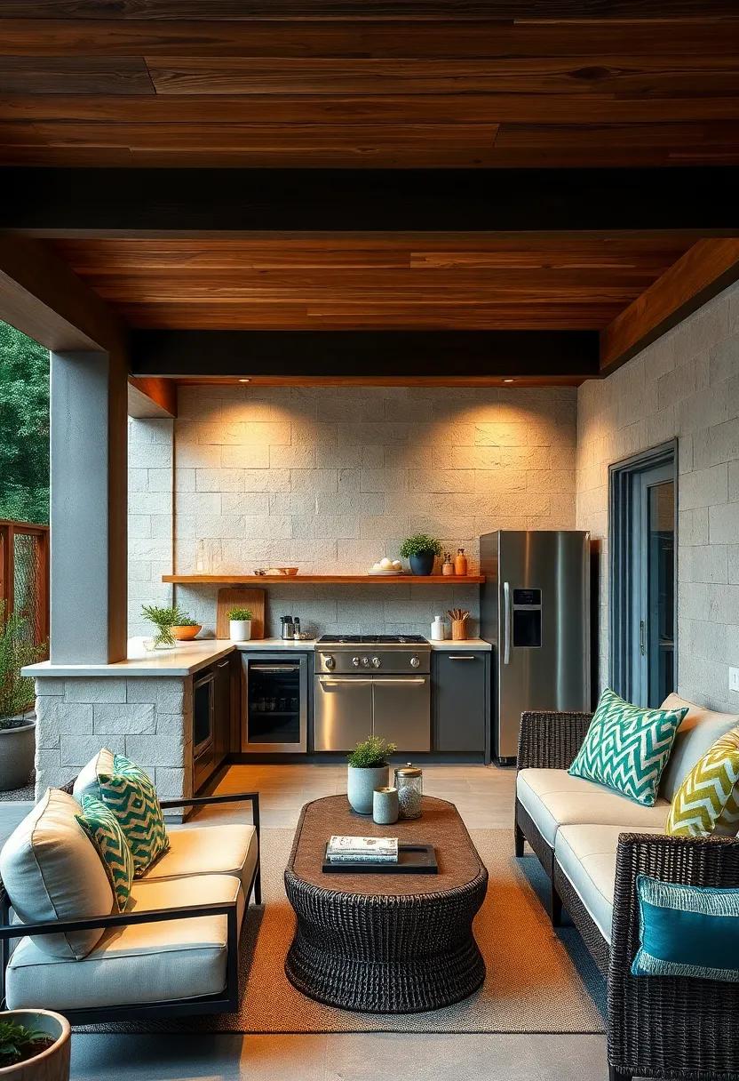 Compact Solutions: Explore compact kitchen units that fit seamlessly into smaller under-deck spaces without sacrificing style or functionality