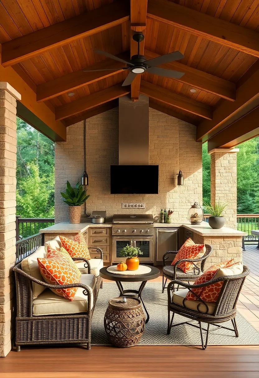 Seasonal Decor: ⁤Change out accessories and decor with the seasons,​ keeping your outdoor kitchen fresh and‌ visually appealing‍ throughout the ⁣year