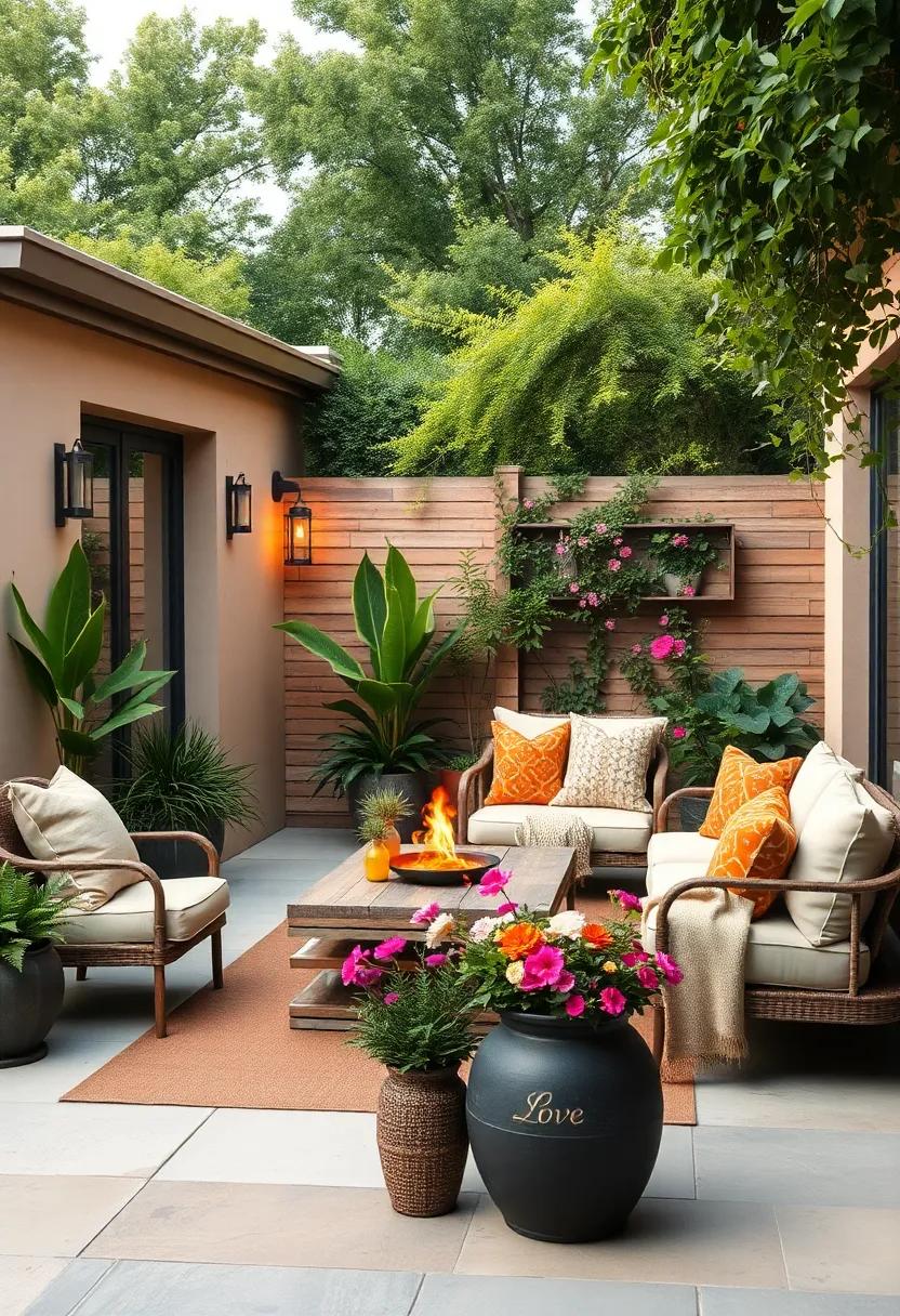 Create a Relaxation zone: Incorporate ‌elements like cushions, throws, and a‍ fire pit or chiminea to transform your patio into the ultimate escape